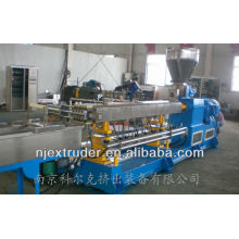 High quality Twin screw plastic machine compounding extruder/SHJ-75 masterbatch production equipment